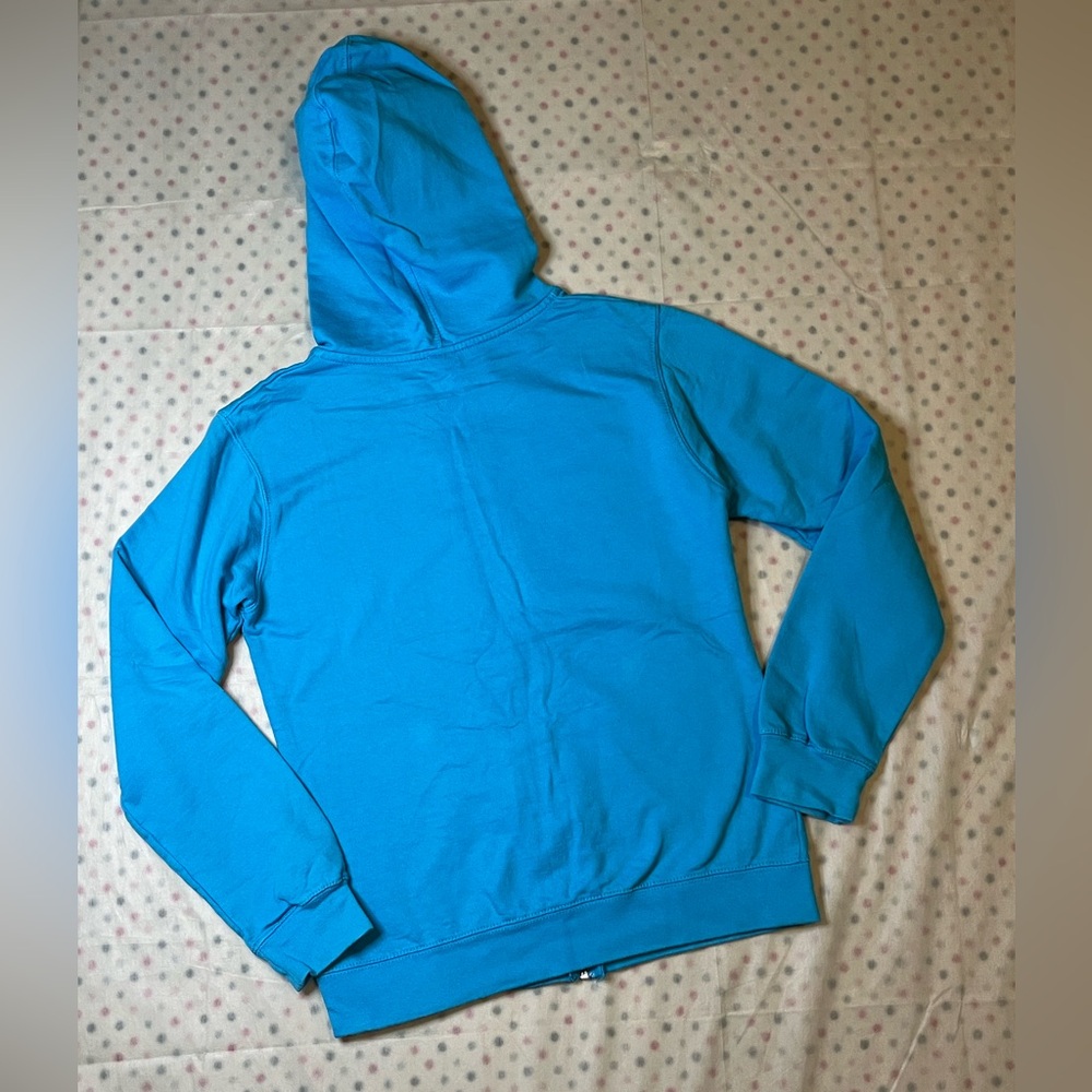 Sz Small Vtg DC Blue zip up hoodie - Picture 7 of 7